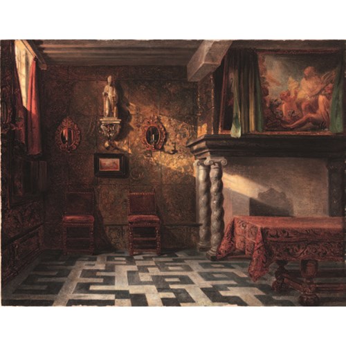 Zaal in het brouwershuis, 1871-1880